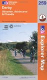 Derby, Uttoxeter, Ashbourne and Cheadle (Explorer Maps) (OS Explorer Map)