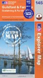 Guildford and Farnham (OS Explorer Map Active)