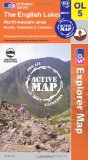 The English Lakes - North Eastern Area (OS Explorer Map Active): Penrith, Patterdale & Caldbeck [Folded Map]