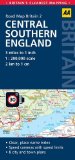 Central Southern England: AA Road Map Britain