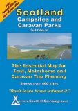 Scotland Campsites and Caravan Parks [Folded Map]