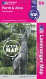 Perth & Alloa, Auchterarder (OS Landranger Map Active) [Folded Map]