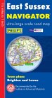 Philip's Navigator Road Map East Sussex