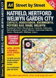 Hatfield, Hertford, Welwyn Garden City: Midi (AA Street by Street): Midi (AA Street by Street)