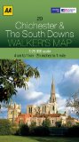 Walkers Map Chichester and The South Downs