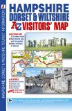 A-Z Hampshire Dorset & Wiltshire Road Map