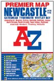 Newcastle Premier Map (A-Z Premier Street Maps) [Folded Map]
