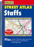 Philip's Street Atlas Staffordshire: Spiral Edition